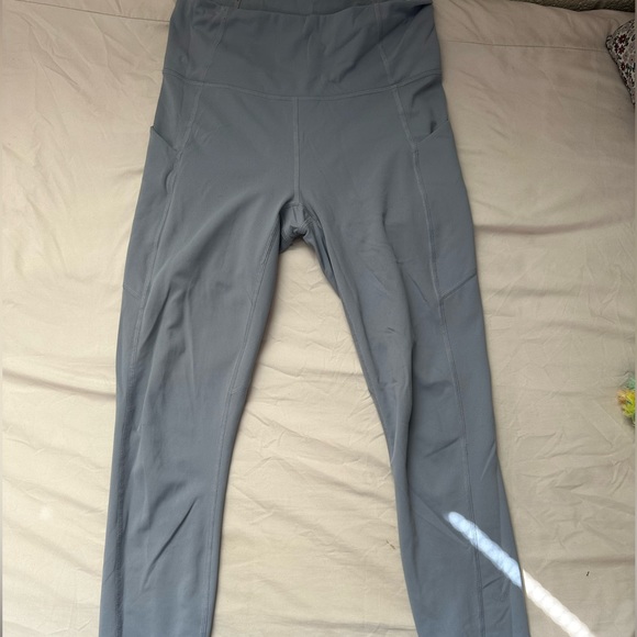 Grey Full Length Fabletic Leggings - Picture 1 of 2